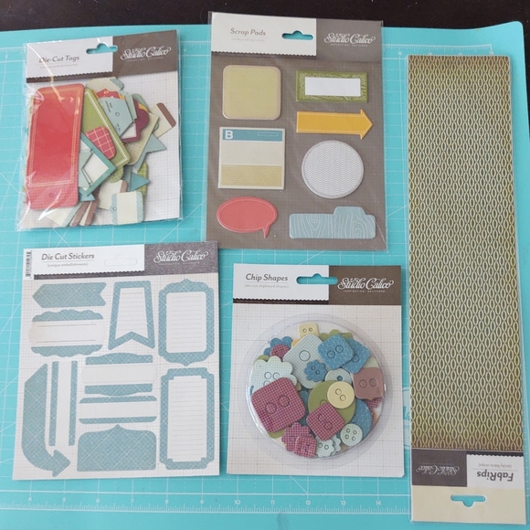 Studio calico 12x12 cardstock embellishments - Picture 2 of 10